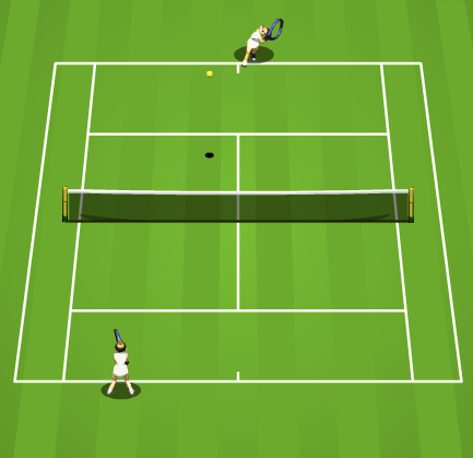 1 On 1 Tennis